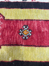 2x4 Red Vintage Turkish Area Rug-turkish_rugs-oriental_rugs-kilim_rugs-oushak_rugs