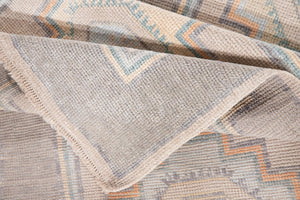 3x22 Modern Oushak Area Runner Rug-turkish_rugs-oriental_rugs-kilim_rugs-oushak_rugs