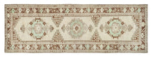 3x9 Beige Old & Vintage Turkish Runner Rug-turkish_rugs-oriental_rugs-kilim_rugs-oushak_rugs