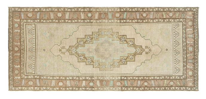 4x10 Soft Old & Vintage Turkish Area Rug-turkish_rugs-oriental_rugs-kilim_rugs-oushak_rugs