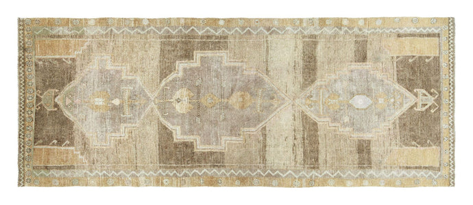 4x11 Colorful Old & Vintage Turkish Runner Rug-turkish_rugs-oriental_rugs-kilim_rugs-oushak_rugs