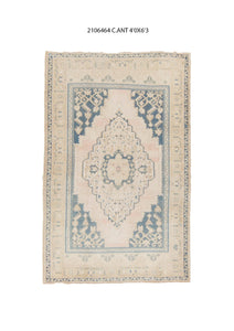 4x6 Old & Vintage Turkish Area Rug-turkish_rugs-oriental_rugs-kilim_rugs-oushak_rugs