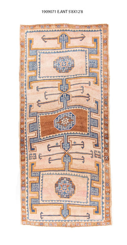 6x13 Old & Vintage Turkish Area Rug