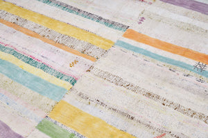 6x9 Colorful Vintage Turkish Area Rug-turkish_rugs-oriental_rugs-kilim_rugs-oushak_rugs