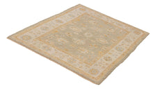 3x5 Sage Green & Beige Modern Oushak Area Rug