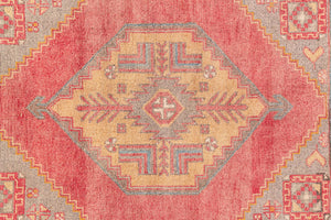3x5 Pink Old & Vintage Turkish Area Rug