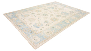 10x14 Soft Modern Oushak Area Rug