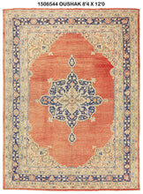 8x12 Old & Vintage Turkish Area Rug