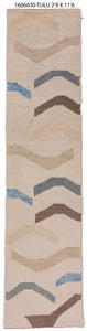 3x12 Tulu Modern Turkish Runner Rug