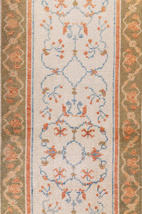 13x16 Beige Modern Oushak Area Rug