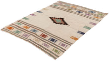 3x5 Colorful Vintage Turkish Area Rug