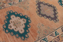 5x13 Red Vintage Turkish Runner Rug