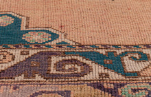 5x13 Red Vintage Turkish Runner Rug