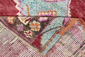 3x4 Colorful Old & Vintage Turkish Area Rug