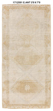 4x8 Old & Vintage Turkish Area Runner Rug