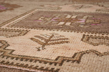 7x15 Colorful Vintage Turkish Runner Rug
