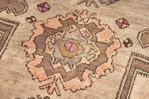 7x15 Colorful Vintage Turkish Runner Rug