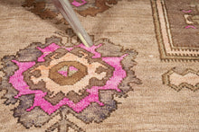7x15 Colorful Vintage Turkish Runner Rug