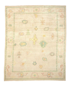 10x12 Turkish Oushak Area Rug