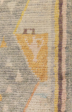 5x8 Green Modern Oushak Area Rug