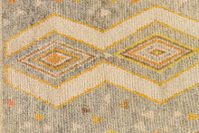 5x8 Green Modern Oushak Area Rug