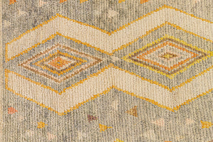 5x8 Green Modern Oushak Area Rug