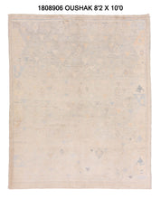 8x10 Colorful Modern Oushak Area Rug