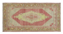 5x10 Colorful Old & Vintage Turkish Area Rug