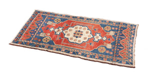 2x4 Old & Vintage Turkish Area Rug