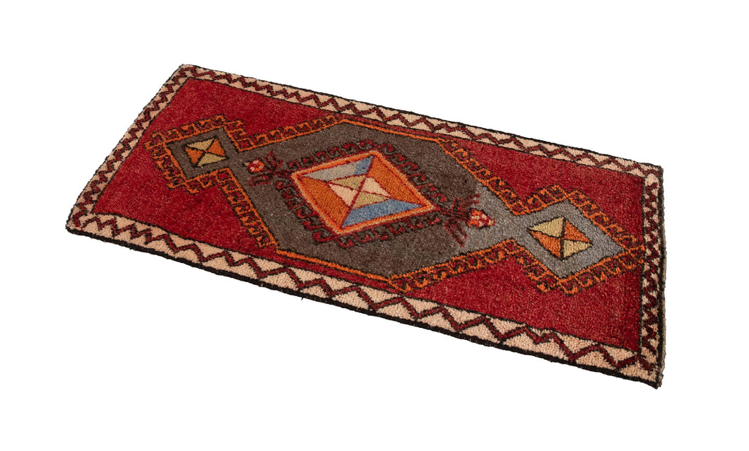 2x4 Old & Vintage Turkish Area Rug