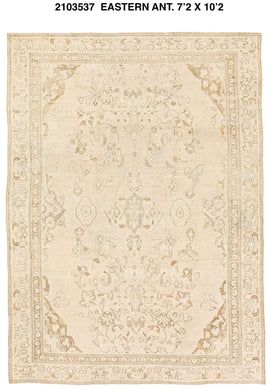 7x10 Old Soft Area Rug