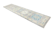 3x8 Modern Oushak Area Runner Rug