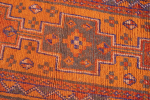 3x7 Old & Vintage Turkish Arearunner Rug