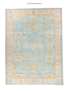 11x15 Modern Oushak Area Rug