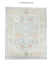 8x11 Modern Oushak Area Rug