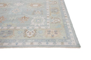 8x11 Modern Oushak Area Rug