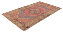 4x7 Old & Vintage Turkish Area Rug