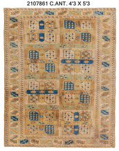 4x5 Old & Vintage Turkish Area Rug