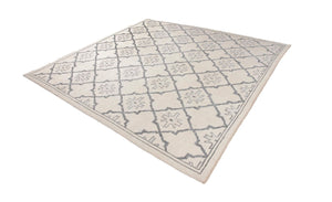 10x10 Modern Oushak Area Rug