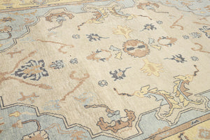 7x12 Modern Oushak Area Rug