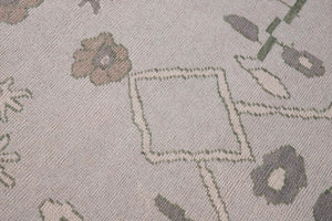 9x12 Modern Oushak Area Rug