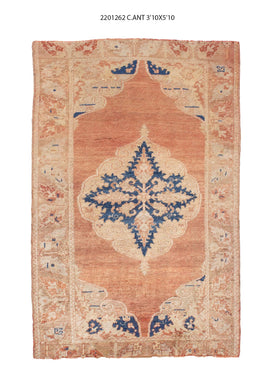 4x6 Old & Vintage Turkis Area Rug