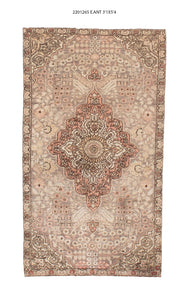 3x5 Old & Vintage Turkish Area Rug