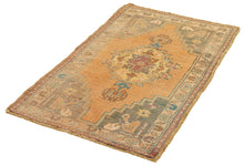 2x4 Old & Vintage Turkish Area Rug