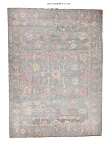 10x14 Modern Oushak Area Rug