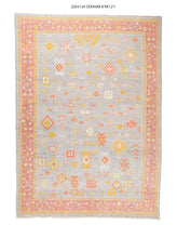 9x12 Modern Oushak Area Rug