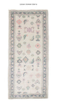 3x7 Modern Oushak Area Runner Rug