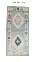 4x9 Modern Oushak Area Rug