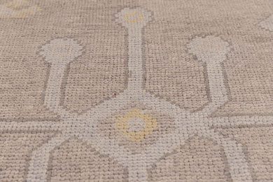 4x15 Modern Oushak Area Runner Rug