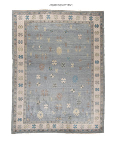 9x12 Modern Oushak Area Rug